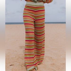 Daily Drills Striped Knit Bottoms